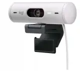 Камера Web Logitech HD Webcam Brio 500 белый 4Mpix (1920x1080) USB Type-C с микрофоном (960-001428) Image
