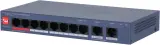 Коммутатор Dahua DH-CS4010-8ET2GT-110 8x100Мбит/с 2x1Гбит/с управляемый