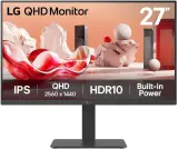 Монитор LG 27" 27BA45QB-B черный IPS LED 5ms 16:9 HDMI M/M матовая HAS Piv 1000:1 350cd 178гр/178гр 2560x1440 100Hz DP 2K 7кг