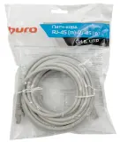 Патч-корд Buro UTP-6-10M-G UTP 4 пары cat.6 CCA molded 10м серый RJ-45 (m)-RJ-45 (m) Image