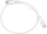 Патч-корд Lanmaster TWT-45-45-0.5-WH UTP RJ-45 вил.-вилка RJ-45 кат.5E 0.5м белый ПВХ (уп.:1шт) Image
