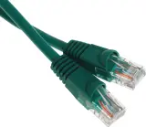 Патч-корд Buro UTP 4 пары cat.5E CCA molded 0.25м зеленый RJ-45 (m)-RJ-45 (m) Image