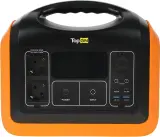 Электростанция портативная TopON TOP-X1200 310000mAh 10A QC3.0/PD3.0 4xUSB черный/оранжевый (103258)