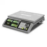 Фасовочные настольные весы M-ER 326 AC-32.5 "Slim" LCD белые, 32кг.(3041)  Image