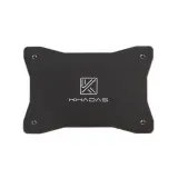 Аксессуары Khadas Heavy Metal Plate For DIY Case, with Khadas LOGO, Black, CNC Carving, KCS-MP-001 Image