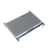 Модуль дисплея ACD18-RA418 Waveshare 7" резистивный сенсорный дисплей без корпуса, 1024*600 IPS матрица, вход HDMI, питание по USB, для Raspberry Pi Image